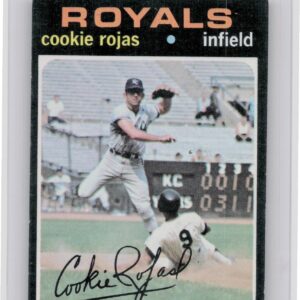 1971 Topps Cookie Rojas #118 Royals