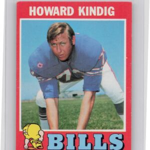 1971 Topps Howard Kindig #33 Bills