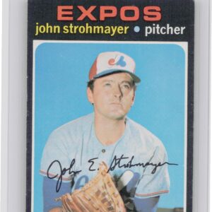 1971 Topps John Strohmayer RC #232 Expos