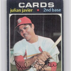 1971 Topps Julian Javier #185 Cardinals