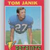 1971 Topps Tom Janik #82 Patriots