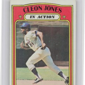 1972 Topps Cleon Jones #32 Mets