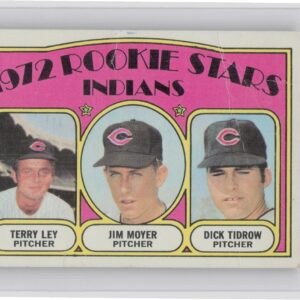 1972 Topps Indians 1972 Rookie Stars (Terry Ley / Jim Moyer / Dick Tidrow) RC