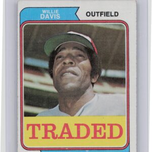 1974 Topps Willie Davis #165T Expos Traded
