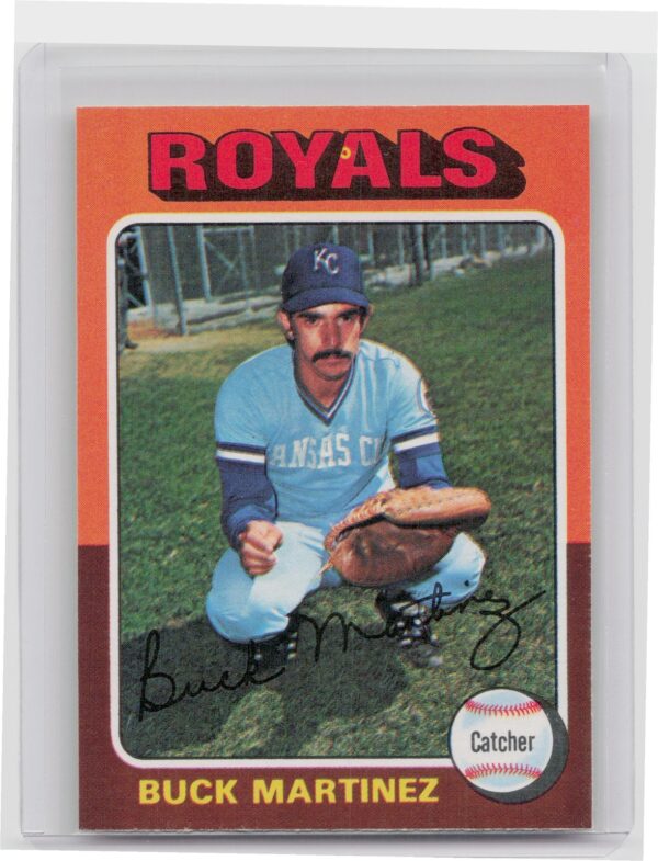 1975 Topps Buck Martinez #314 Royals