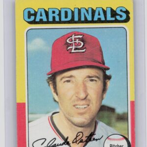 1975 Topps Claude Osteen #453 Cardinals