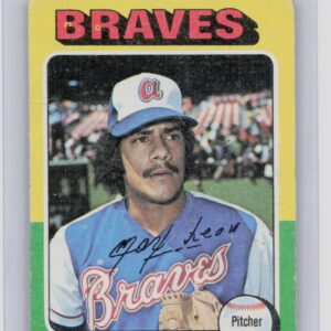1975 Topps Maximino Leon RC #442 Braves