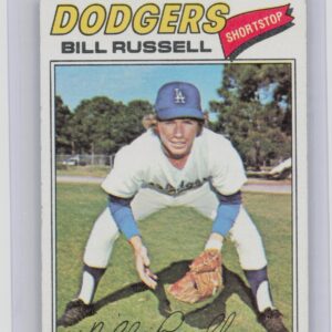 1977 Topps Bill Russell #322 Dodgers