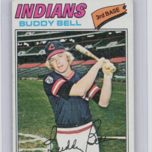 1977 Topps Buddy Bell #590 Indians