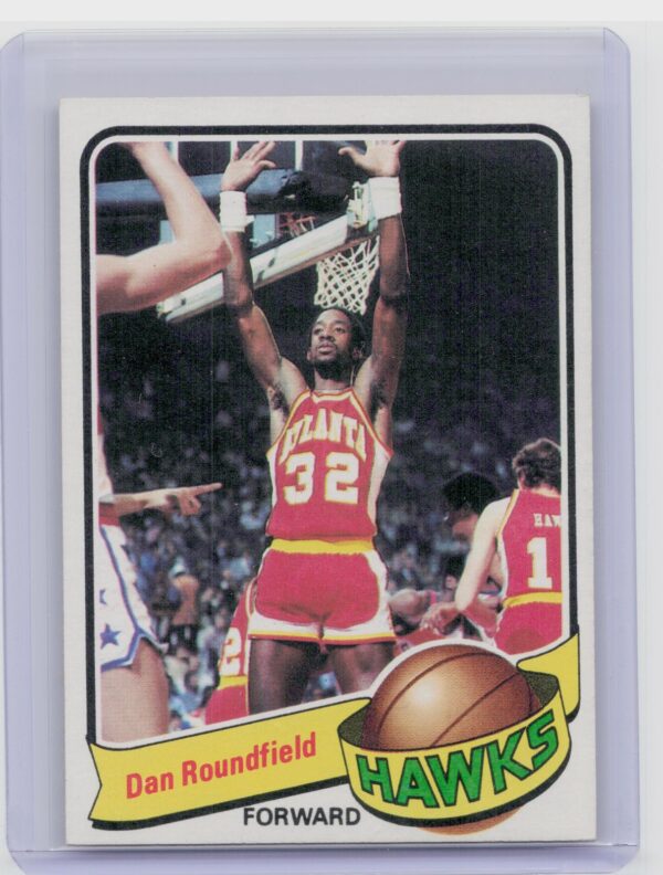 1979-80 Topps Dan Roundfield #43 Hawks