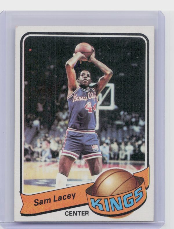 1979-80 Topps Sam Lacey #28 Kings