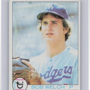 1979 Topps Bob Welch RC #318 Dodgers