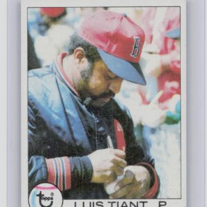 1979 Topps Luis Tiant #575 Sox