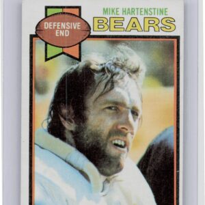 1979 Topps Mike Hartenstine Cream Colored Back #251 Bears