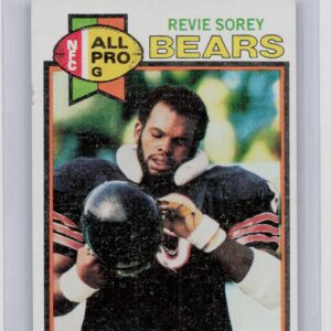 1979 Topps Revie Sorey Cream Colored Back #296 Bears