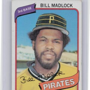 1980 Topps Bill Madlock #55 Pirates