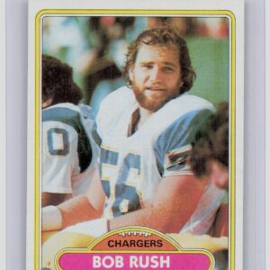 1980 Topps Bob Rush RC #263 Chargers