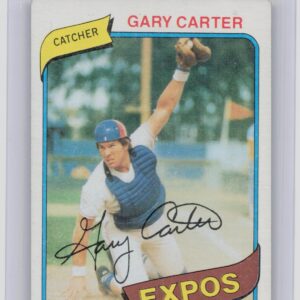 1980 Topps Gary Carter #70 Expos