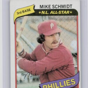 1980 Topps Mike Schmidt #270 Phillies
