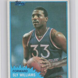 1981-82 Topps Sly Williams #E88 Knicks