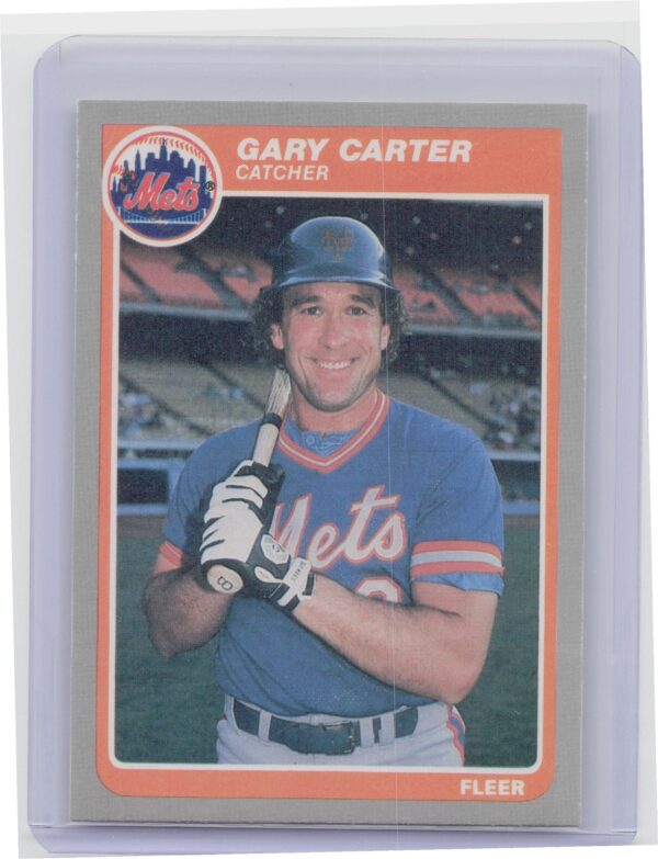 1985 Fleer Update Gary Carter #U-21 Mets