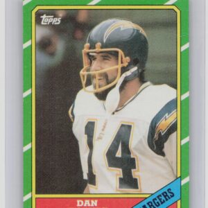 1986 Topps Dan Fouts #231 Chargers