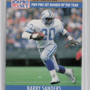 1990 Pro Set Barry Sanders #1 Lions