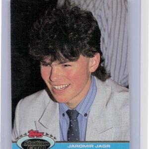1991-92 Stadium Club Jaromir Jagr #343 Penguins