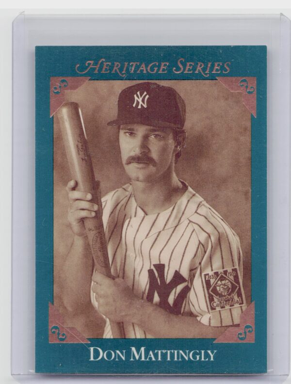 1992 Studio Don Mattingly #BC-5 Yankees Heritage