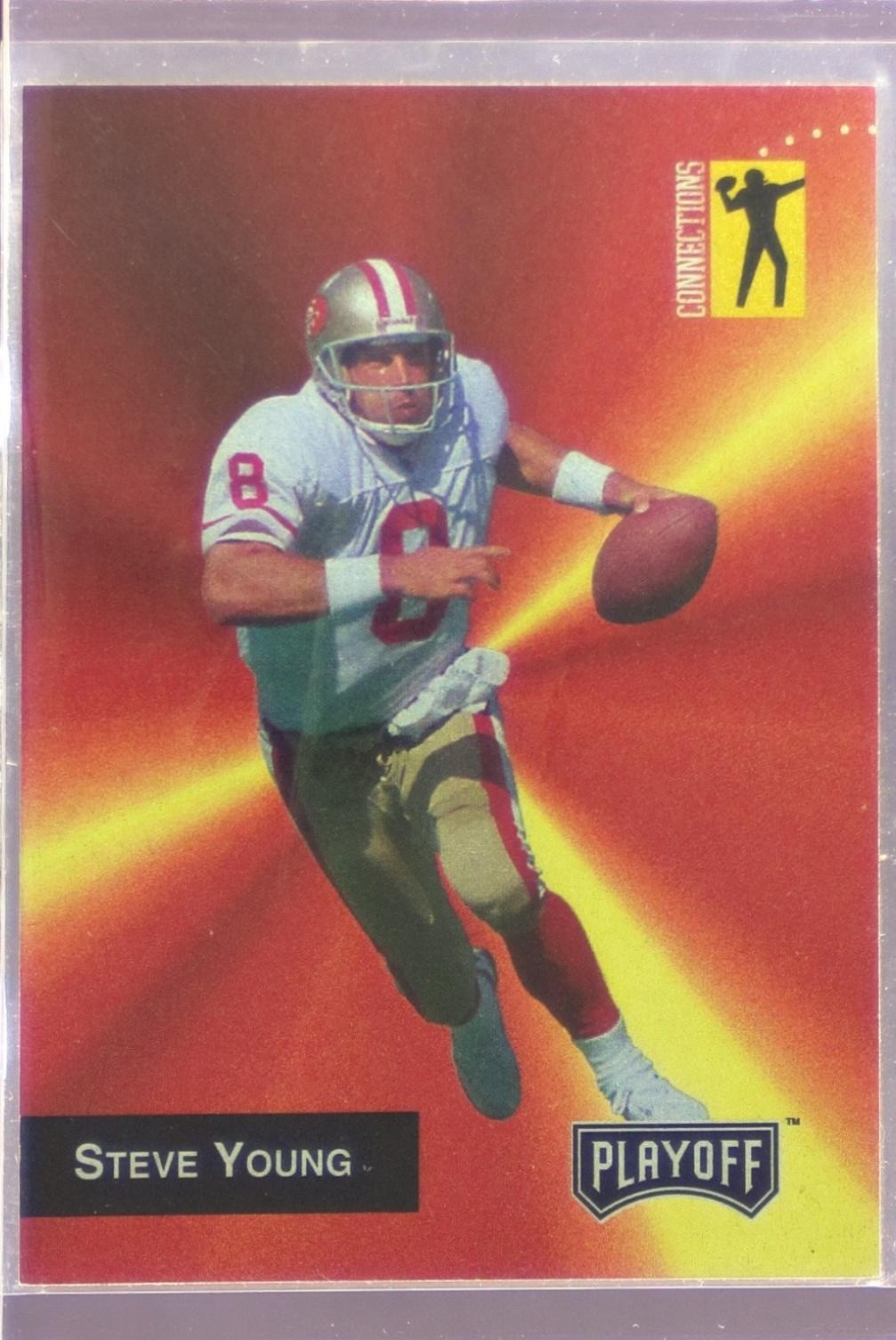1993 Playoff Steve Young #287 49ers