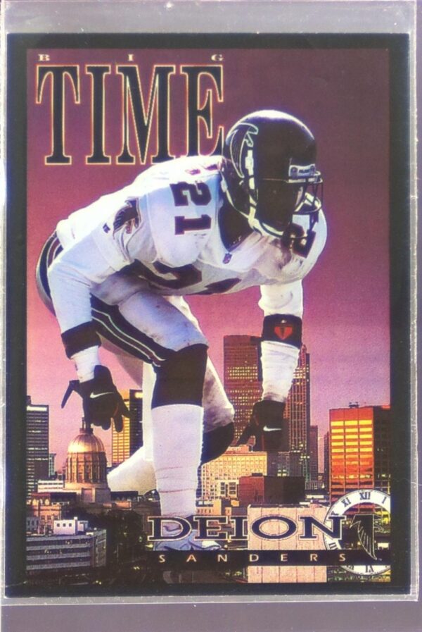 1993 SkyBox Premium Deion Sanders Big Time #CB7 Falcons Costacos Brothers