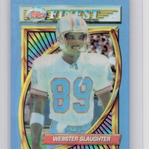 1994 Finest Webster Slaughter Refractors #98 Oilers