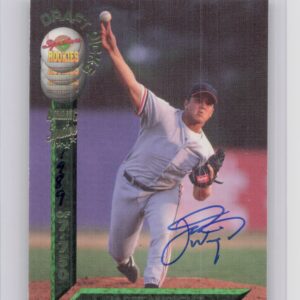1994 Signature Rookies Draft Picks Jaret Wright AU SN7750 #10 Indians Signatures
