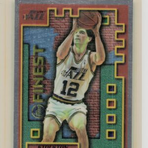 1995-96 Finest John Stockton #M29 Jazz Mystery