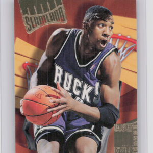 1995-96 Hoops Vin Baker #SL26 Bucks Slamland