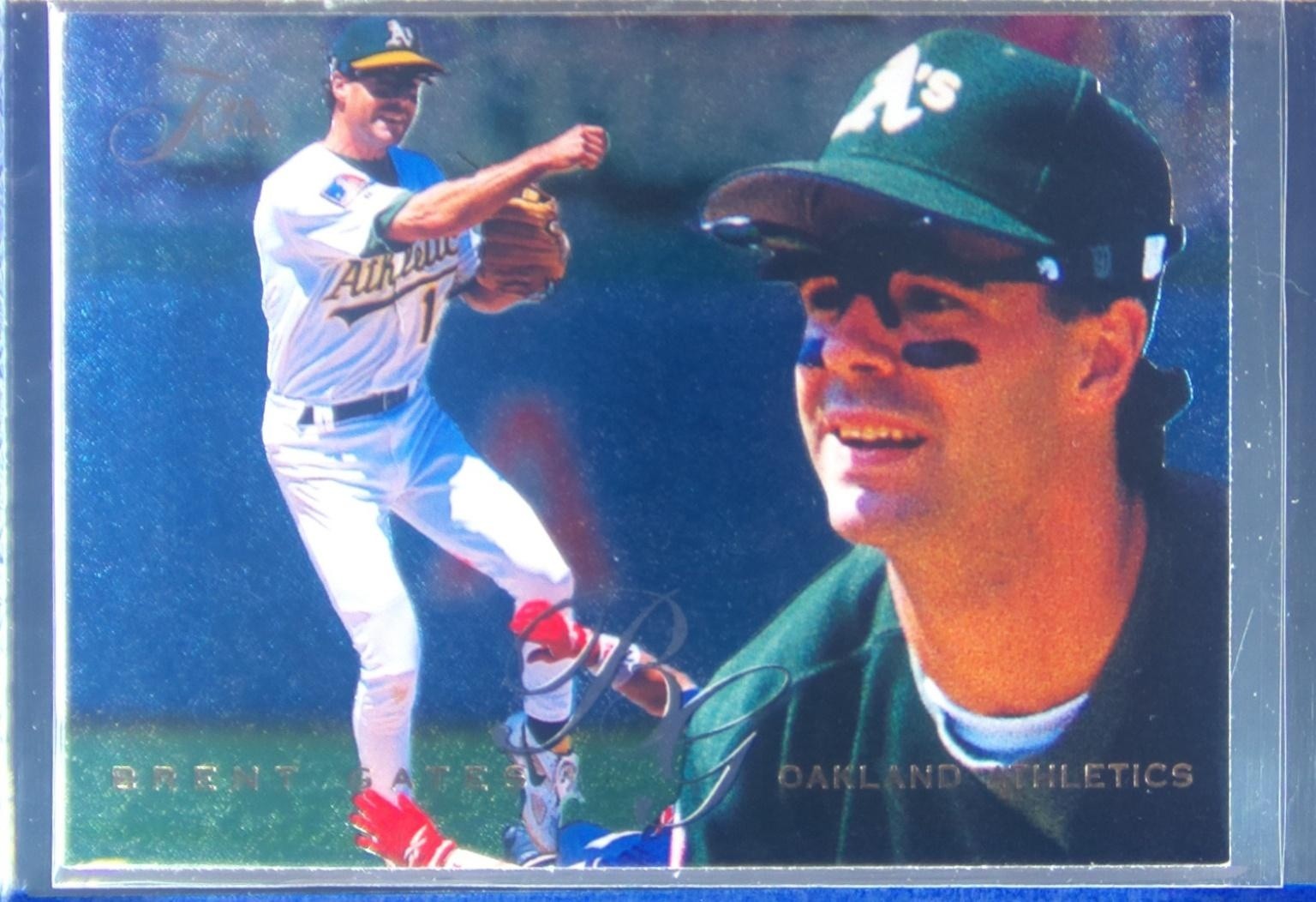1995 Flair Brent Gates #73 Athletics