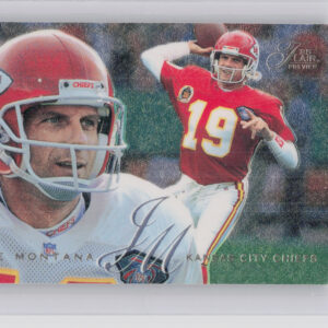 1995 Fleer Joe Montana #15 Chiefs Flair Preview
