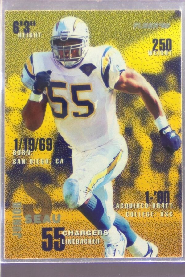 1995 Fleer Junior Seau #338 Chargers