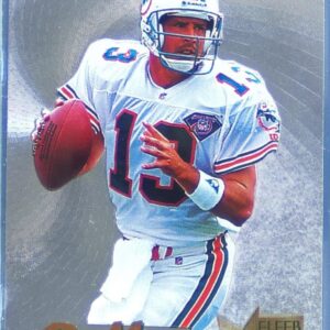 1995 Fleer Metal Dan Marino #24 Dolphins Silver Flashers