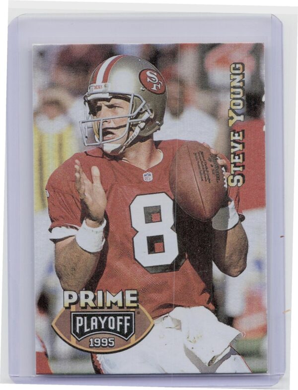 1995 Playoff Prime Steve Young #56 49ers