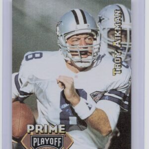 1995 Playoff Prime Troy Aikman #50 Cowboys