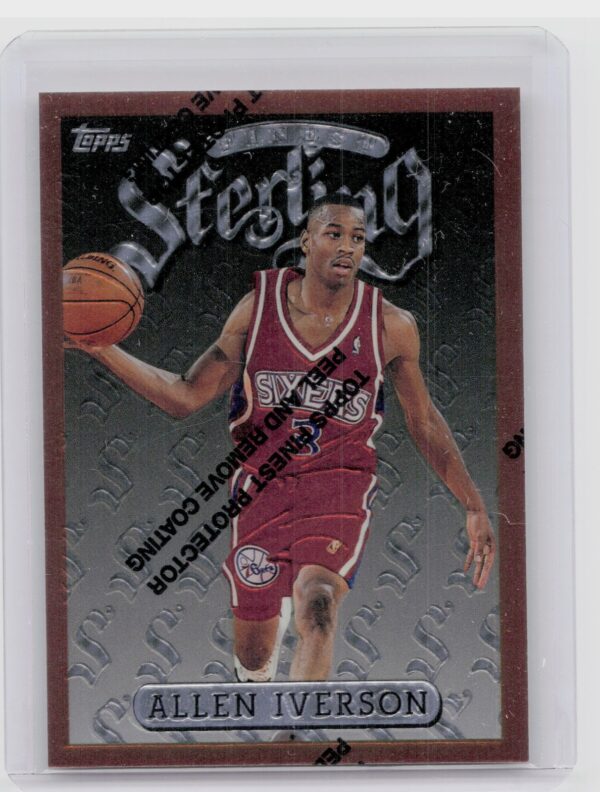 1996-97 Finest Allen Iverson #240 76ers