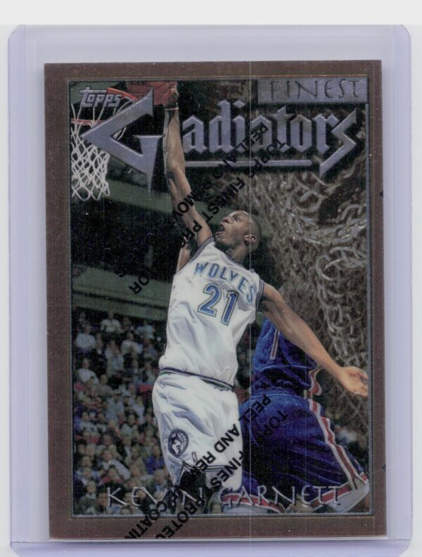 1996-97 Finest Kevin Garnett #66 Timberwolves
