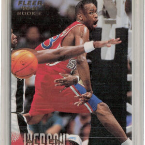1996-97 Fleer Allen Iverson RC #235 76ers