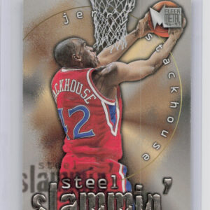 1996-97 Metal Jerry Stackhouse #10 76ers Steel Slammin'