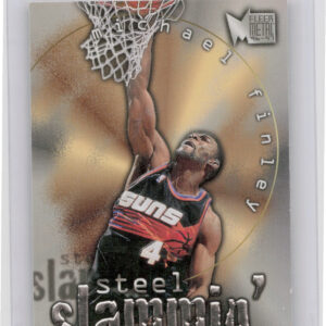 1996-97 Metal Michael Finley #3 Suns Steel Slammin'