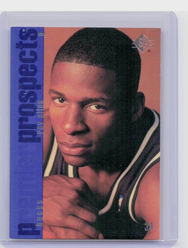 1996-97 SP Ray Allen RC #136 Bucks