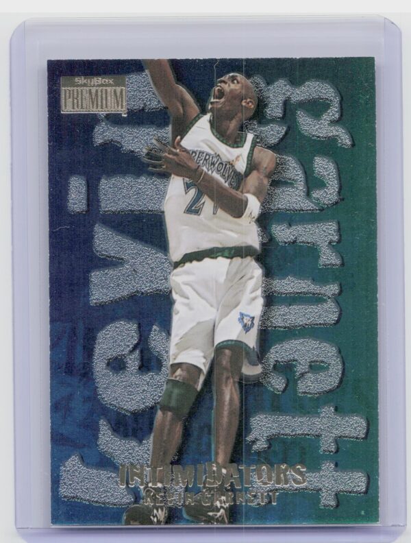 1996-97 SkyBox Premium Kevin Garnett #8 Timberwolves Intimidators