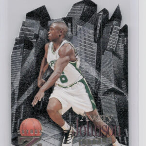1996-97 SkyBox Z-Force Avery Johnson #6 Spurs Little Big Men