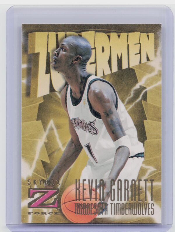 1996-97 SkyBox Z-Force Kevin Garnett #173 Timberwolves